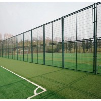 泰州双夹丝笼式足球场围网 操场围网 篮球场围网制造