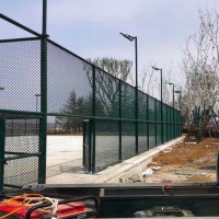 台州新建篮球场围网 新建足球场围网 运动场围网生产安装