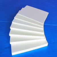 8mm高密度PVC结皮板白色雪弗板广告雕刻装饰橱柜板发泡板