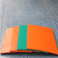 山东PVC绿色软胶板 电镀槽内衬板耐酸碱塑料软板生产