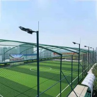 上海笼式足球场围网 球场专用包塑围栏生产安装