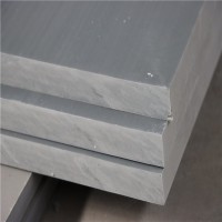 生产加工高硬度PVC硬板 韧性好超市堆头用硬板